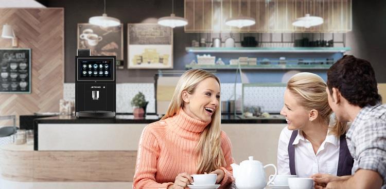 hot cold coffee vending machine