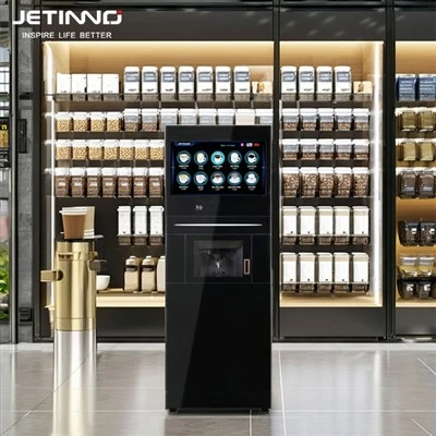دستگاه فروش قهوه تمام اتوماتیک هوشمند -- JL500-ESFB7C-PI