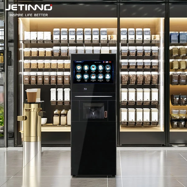 Smart Coffee Vending Machine With Automatic Coffee Service